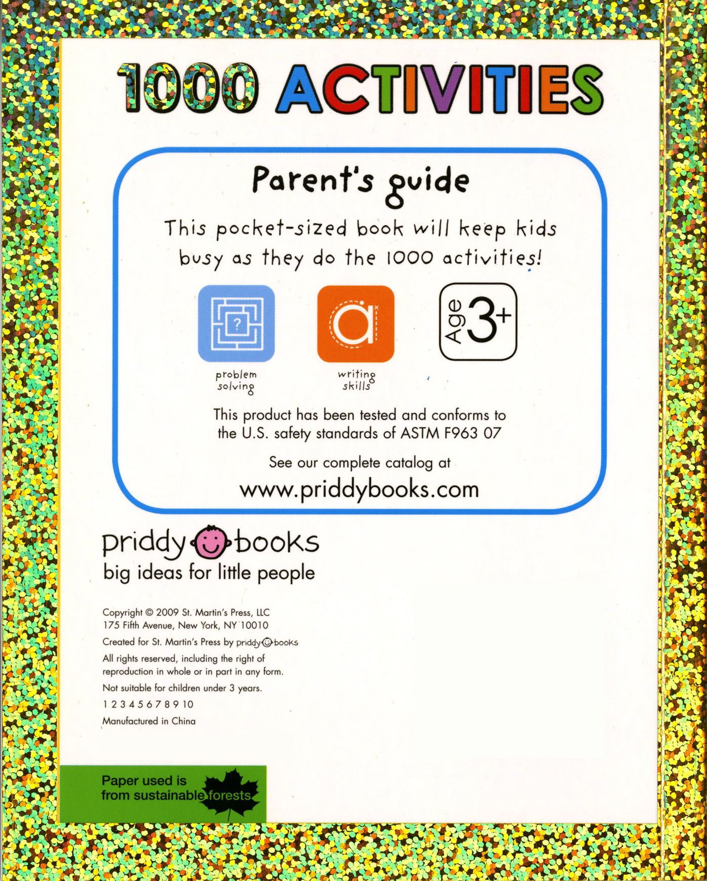 Alternative view of 1000 Activities