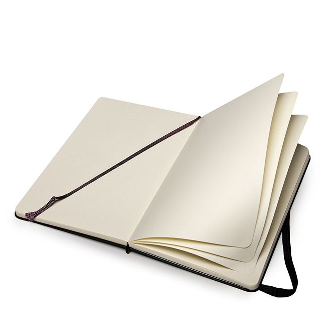 Alternative view of Moleskine Art Plus Sketchbook, Large, Plain, Black, Hard Cover (5 x 8.25)