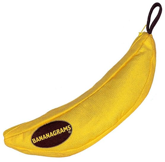 Alternative view of Bananagrams Game by Rena Nathanson and Abe Nathanson