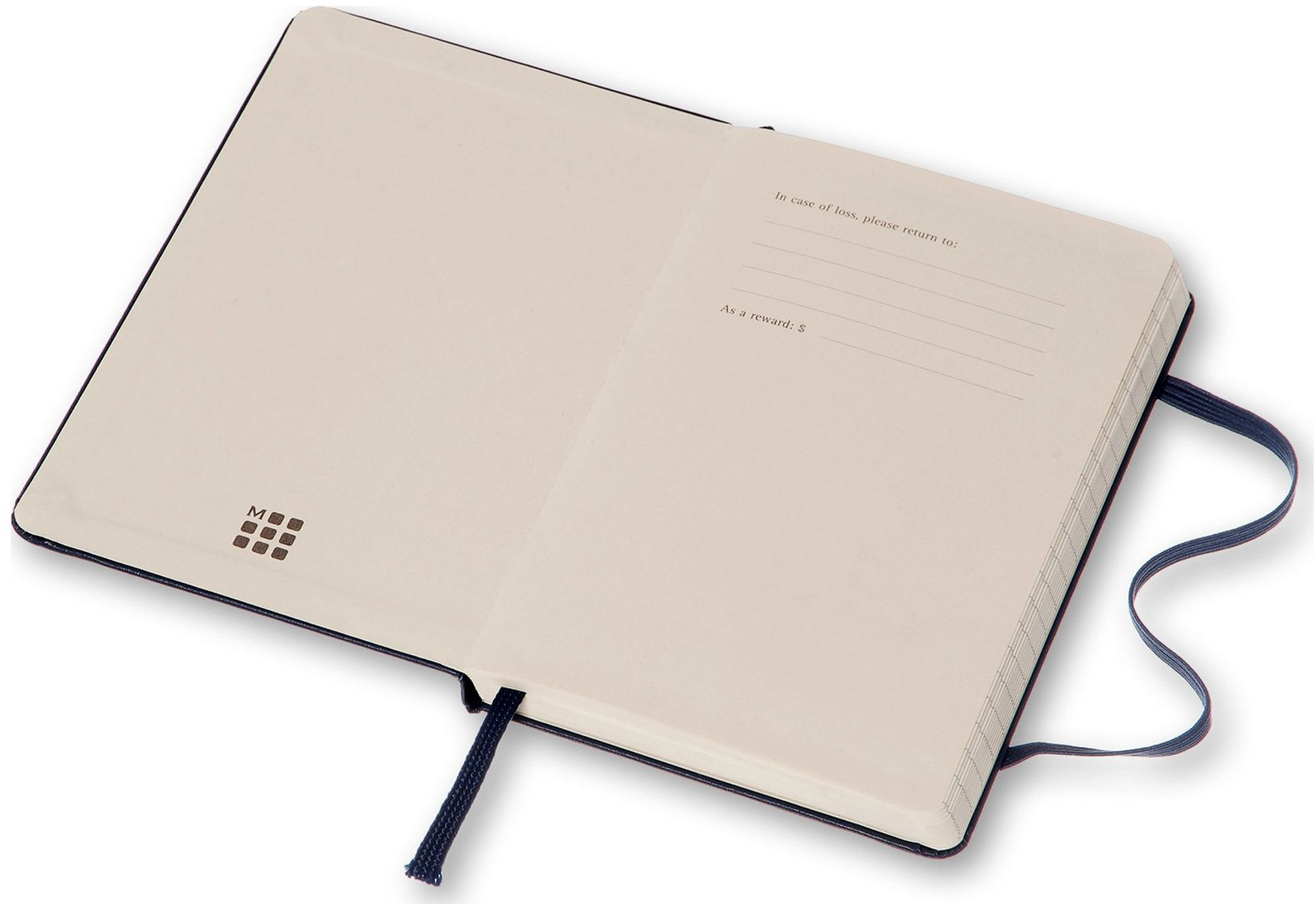 Alternative view of Moleskine Classic Notebook, Pocket, Ruled, Sapphire Blue, Hard Cover (3.5 x 5.5)