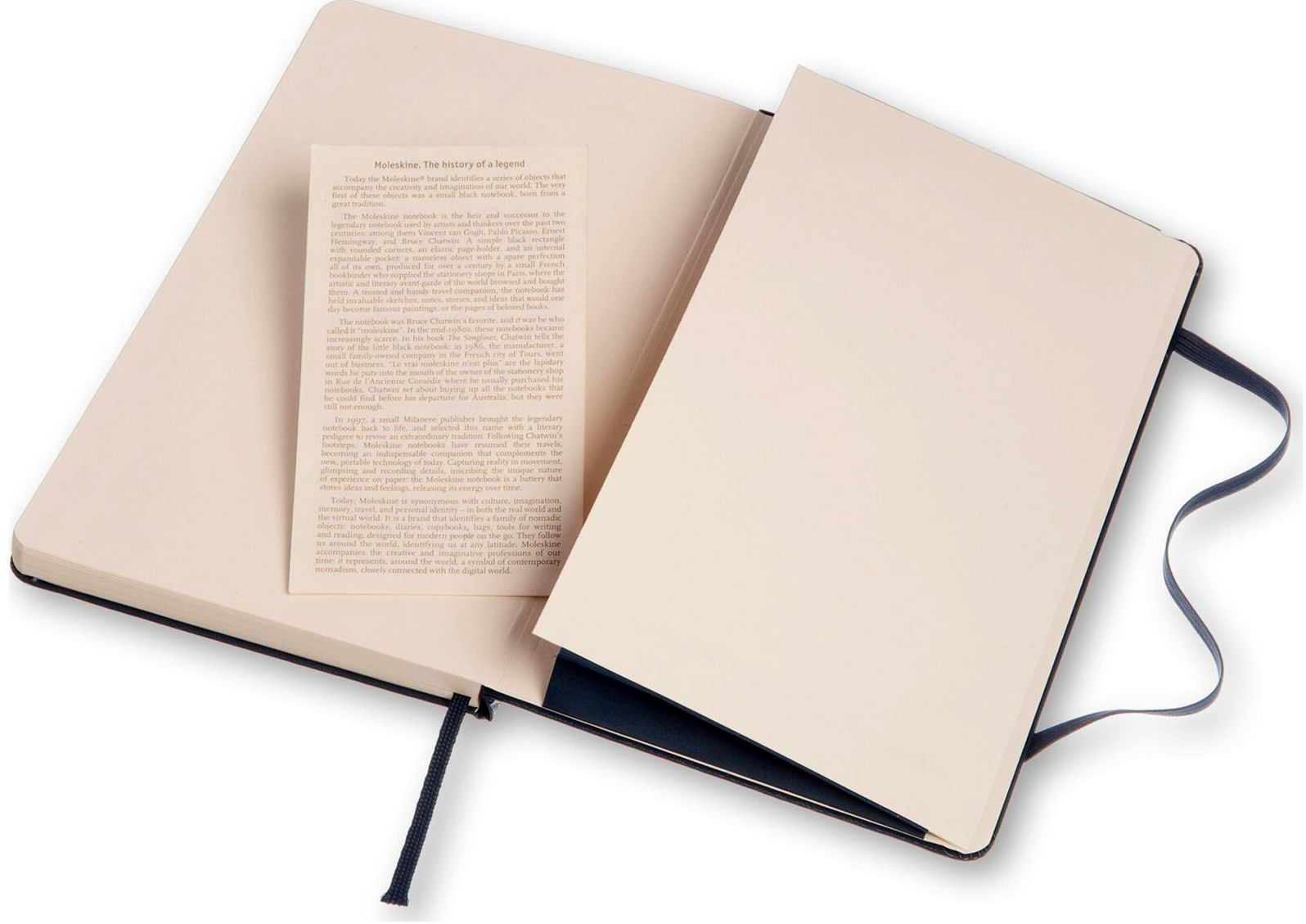 Moleskine Classic Notebook, Large, Ruled, Sapphire Blue, Hard Cover (5 x 8.25) - Image 5