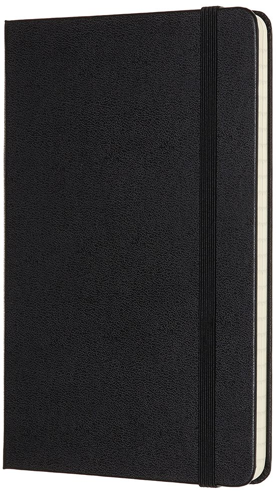 Alternative view of Moleskine Notebook, Medium, Ruled, Black, Hard Cover (4.5 x 7)