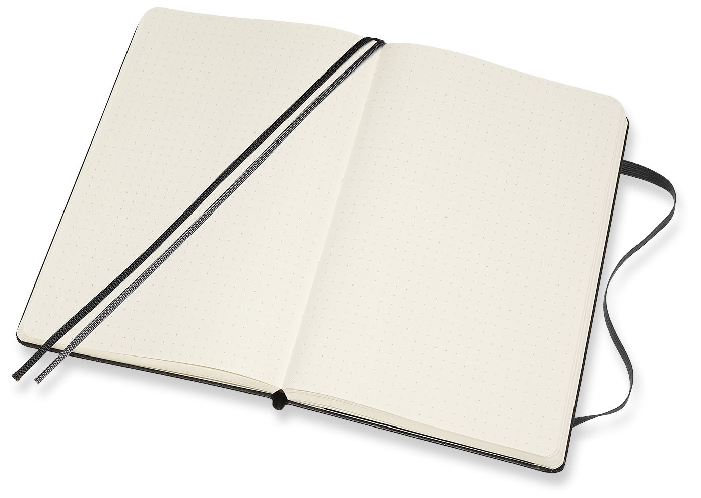 Moleskine Notebook, Expanded Large, Dotted, Black Hard Cover (5 x 8.25) - Image 3