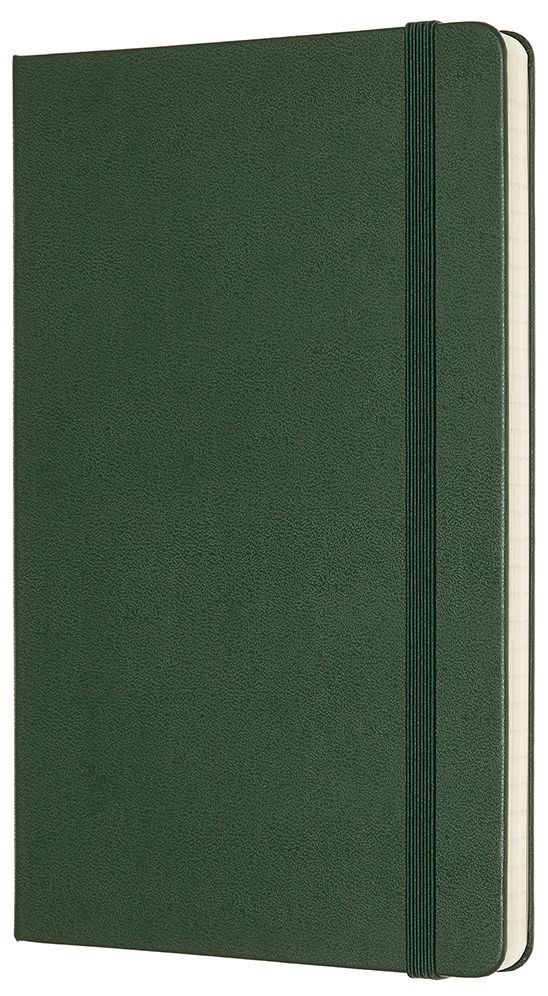 Alternative view of Moleskine Notebook, Large, Ruled, Myrtle Green, Hard (5 x 8.25)