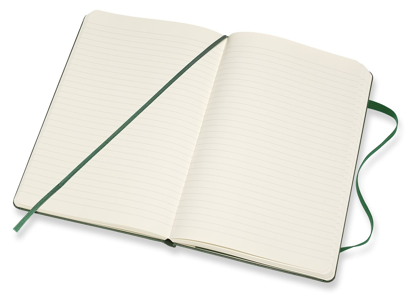 Moleskine Notebook, Large, Ruled, Myrtle Green, Hard (5 x 8.25) - Image 3