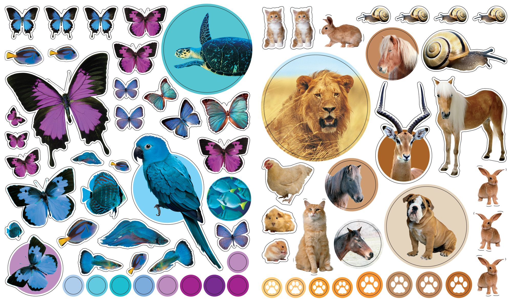 Eyelike Stickers: Animals - Image 2