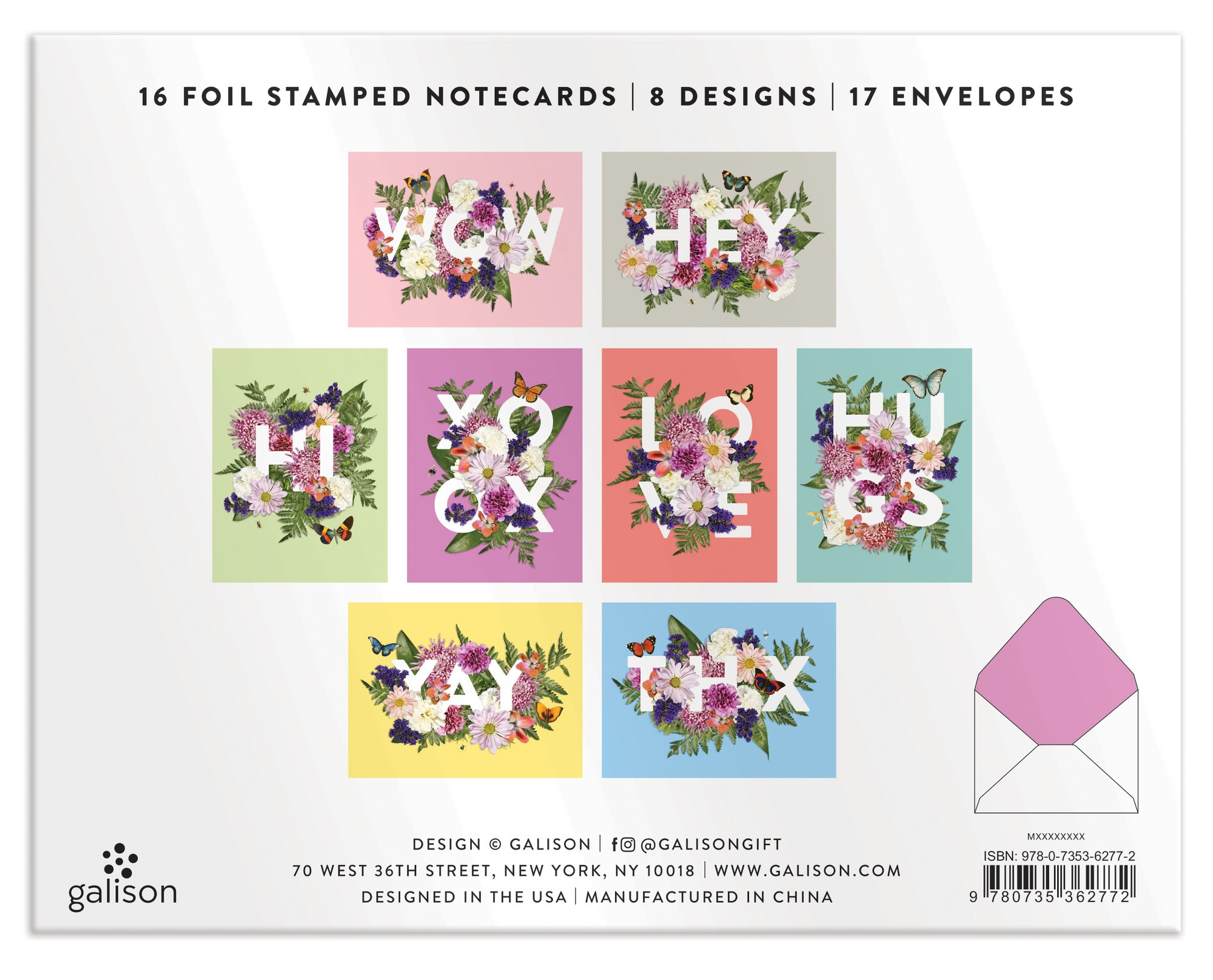Say It With Flowers Greeting Assortment Notecard Box - Image 6