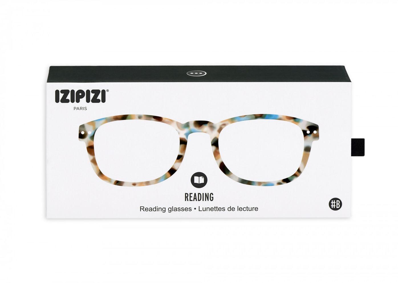 Izipizi Reading Glasses #B Blue Tortoise 2.50 - Image 3