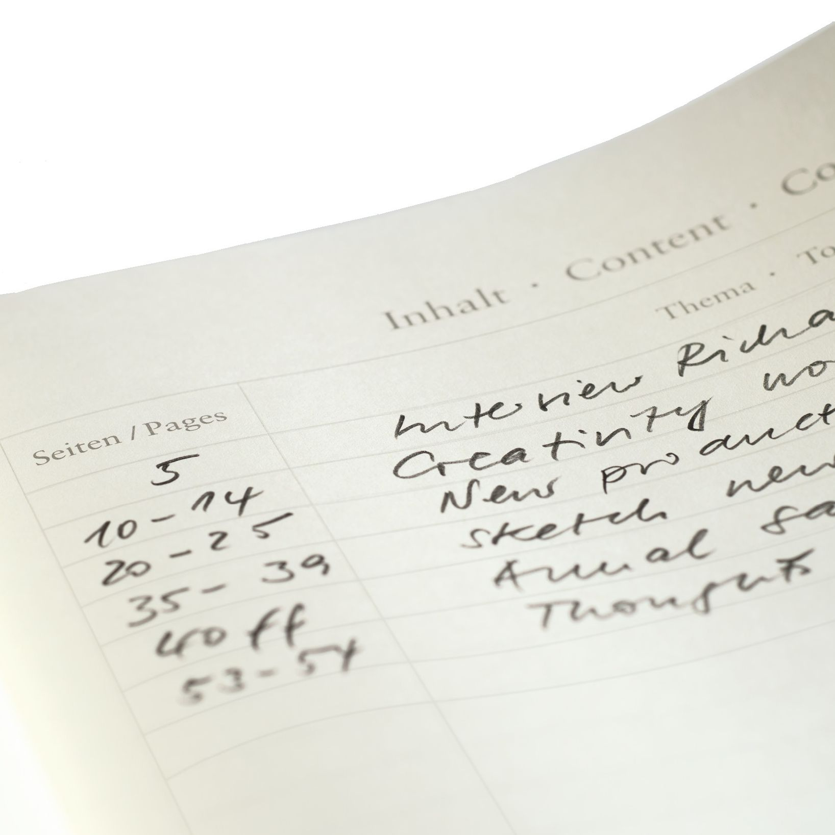 Alternative view of Leuchtturm Black Unlined Softcover Paperback Notebook