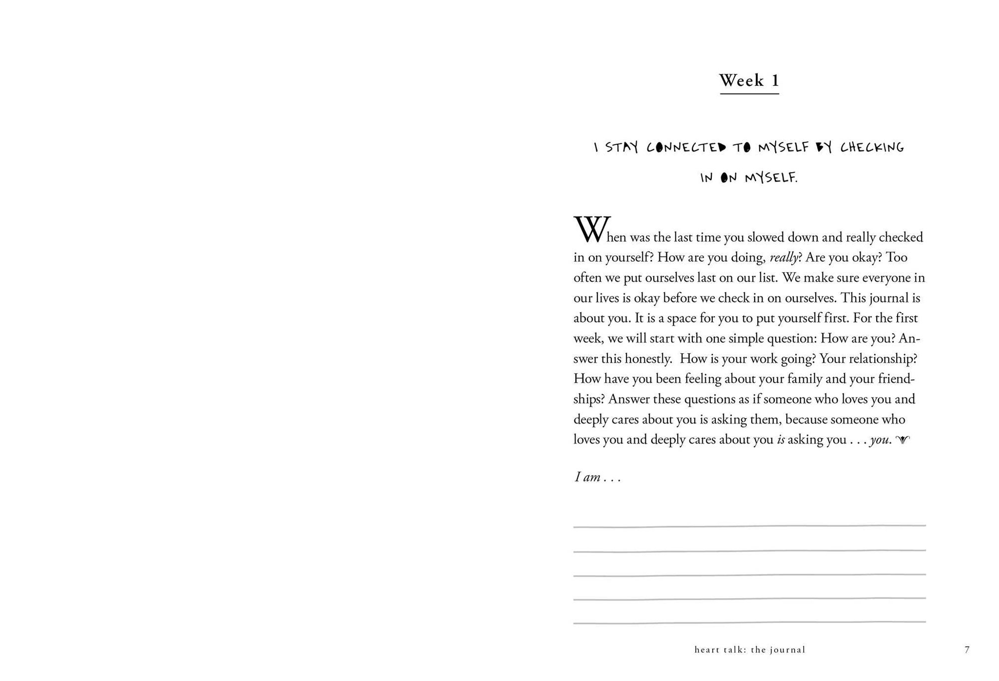 Heart Talk: The Journal: 52 Weeks of Self-Love, Self-Care, and Self-Discovery - Image 2