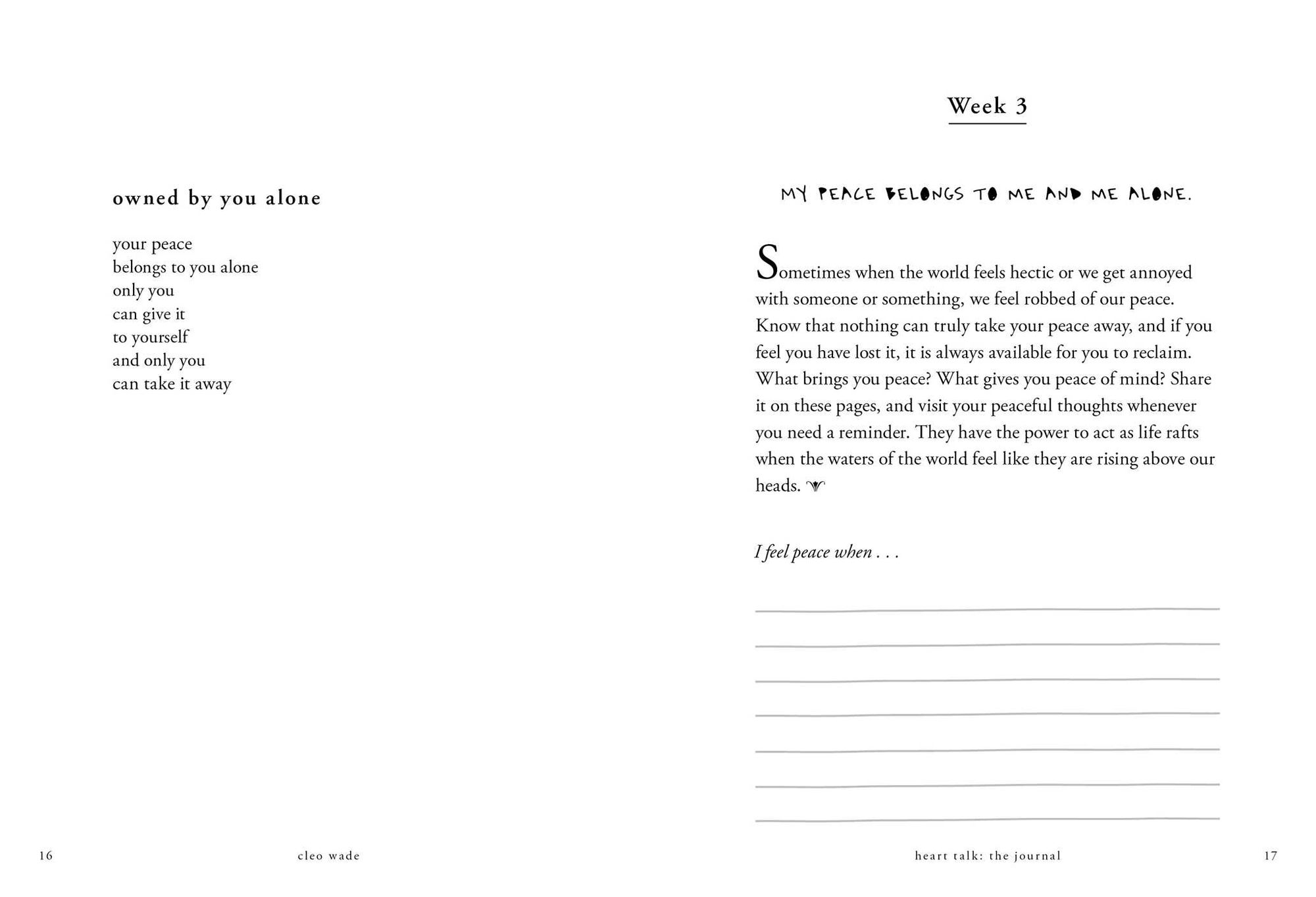 Heart Talk: The Journal: 52 Weeks of Self-Love, Self-Care, and Self-Discovery - Image 4