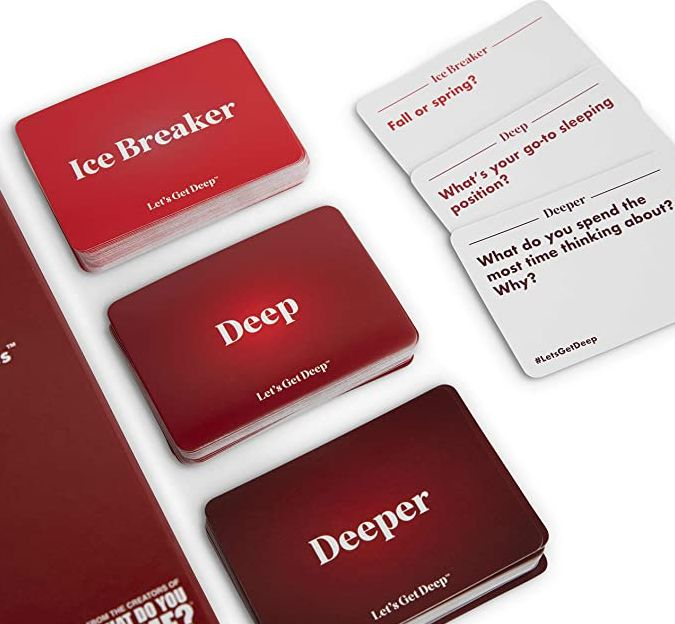 Alternative view of Let's Get Deep Couples Game