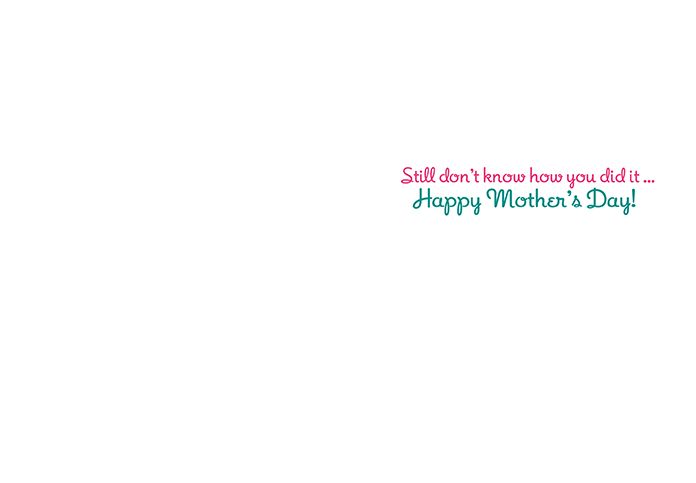 Mother's Day Greeting Card Mom At Door - Image 2