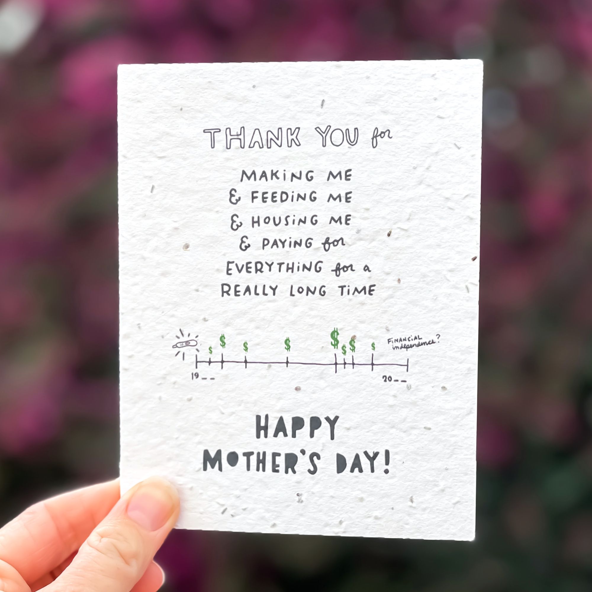 Alternative view of Mother's Day Greeting Card Thank You For Everything