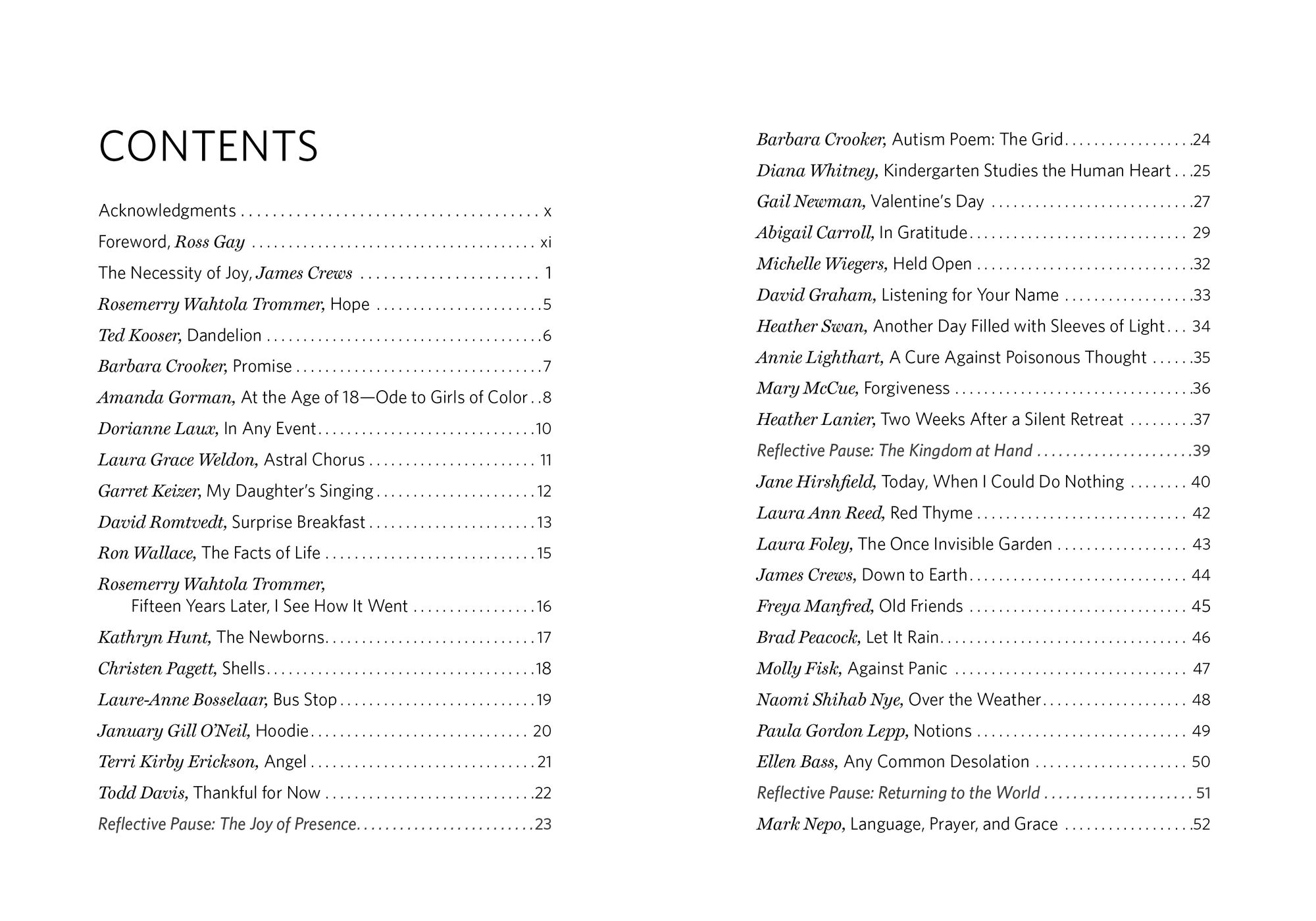 Alternative view of How to Love the World: Poems of Gratitude and Hope