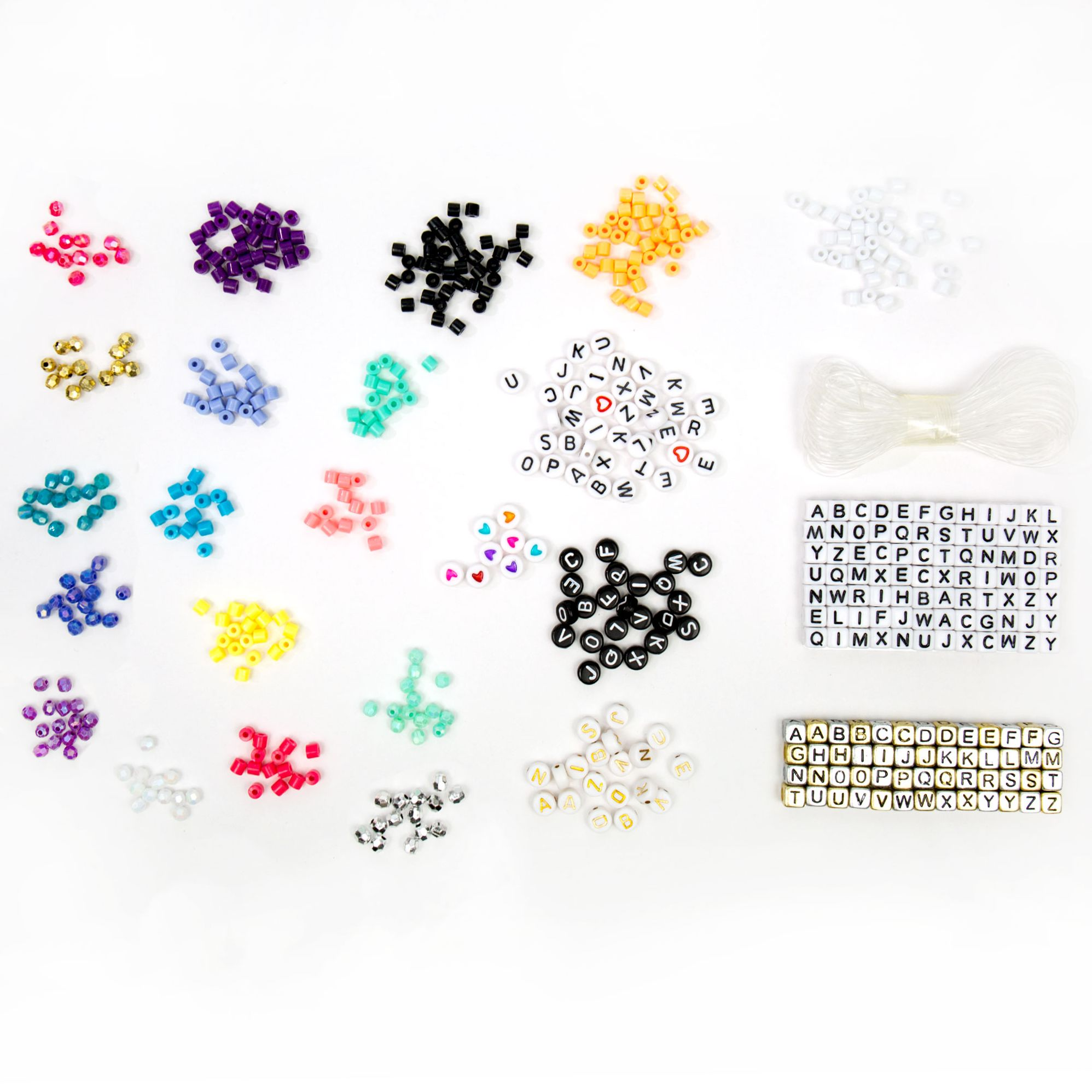 Alternative view of DIY Alphabet Jewelry Set