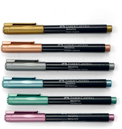 Alternative view of Faber Castell Creative Studio Metallic Markers