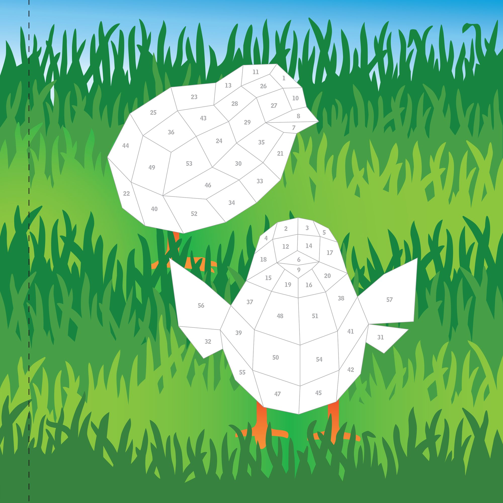 Paint by Sticker Kids: Easter: Create 10 Pictures One Sticker at a Time! - Image 2