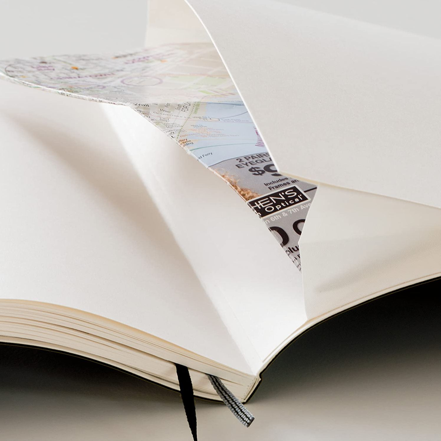 Leuchtturm Port Red Ruled Page Softcover Medium Notebook - Image 3