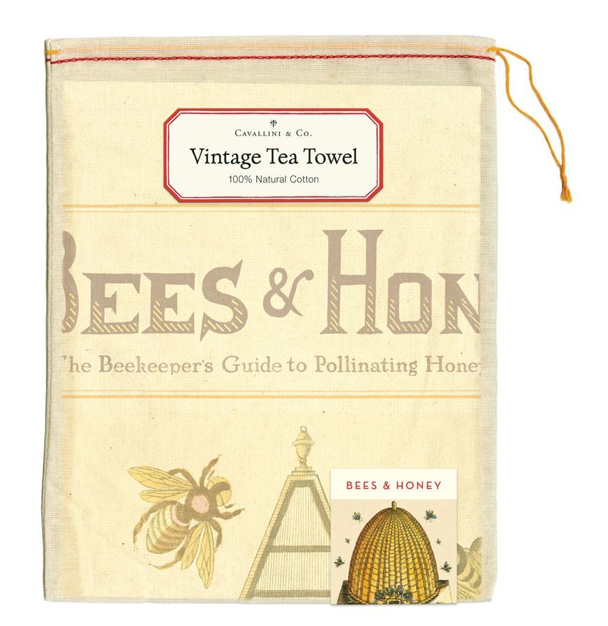 Bees & Honey Tea Towel - Image 2
