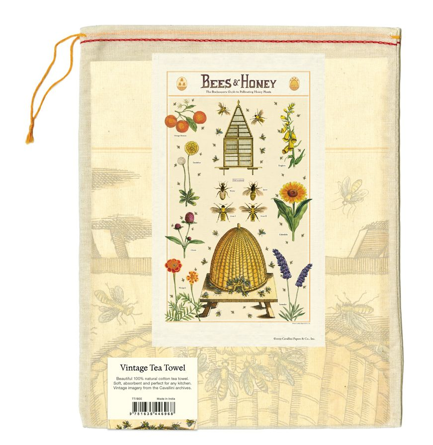 Bees & Honey Tea Towel - Image 3