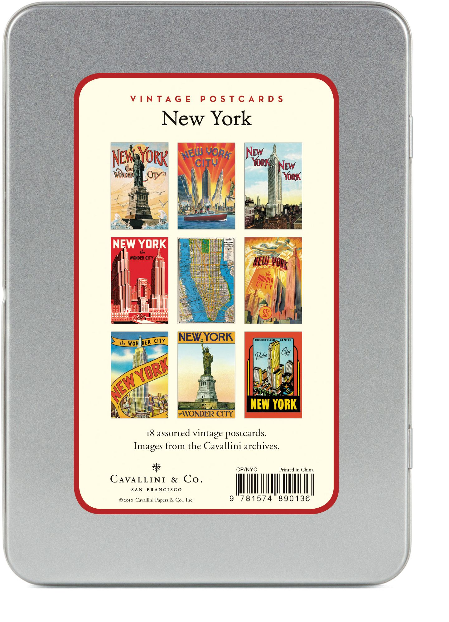 Alternative view of New York Postcards