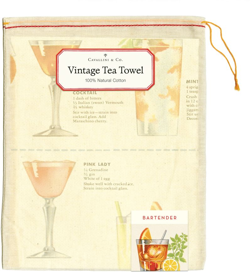 Bartender's Guide Tea Towel - Image 2