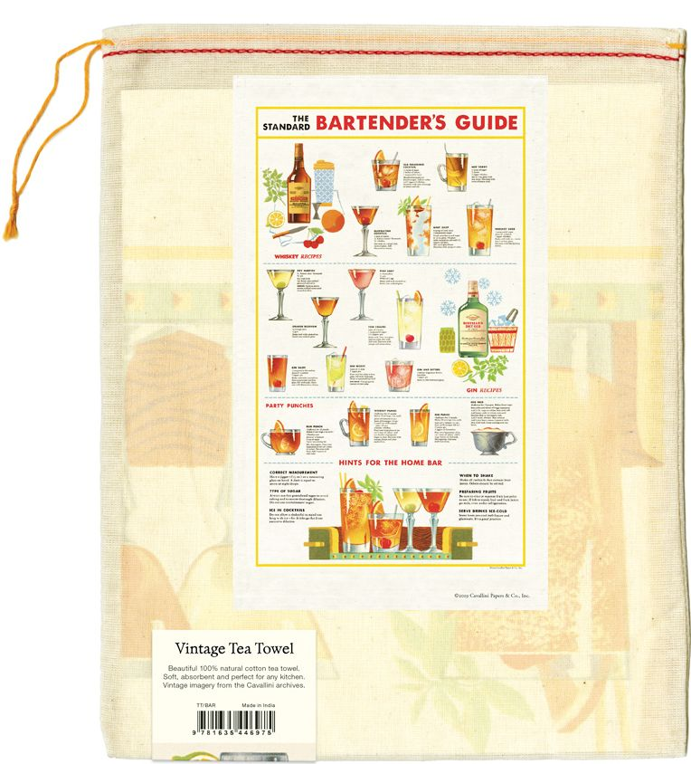 Bartender's Guide Tea Towel - Image 3