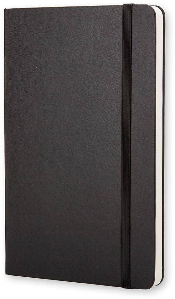 Alternative view of Moleskine Classic Notebook, Large, Plain, Black, Hard Cover (5 x 8.25)