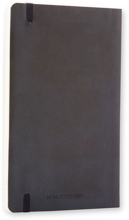 Alternative view of Moleskine Classic Notebook, Large, Plain, Black, Soft Cover (5 x 8.25)