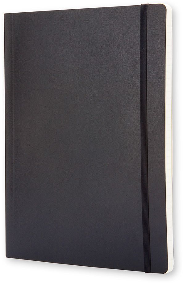 Alternative view of Moleskine Classic Notebook, Extra Large, Ruled, Black, Soft Cover (7.5 x 10)