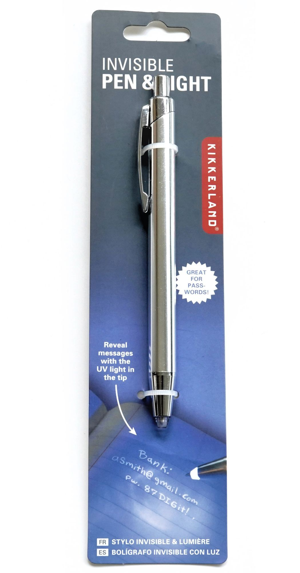 Alternative view of Invisible Ink Pen