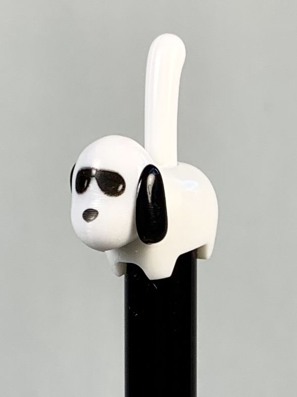 Alternative view of Dog Tail Click Pens