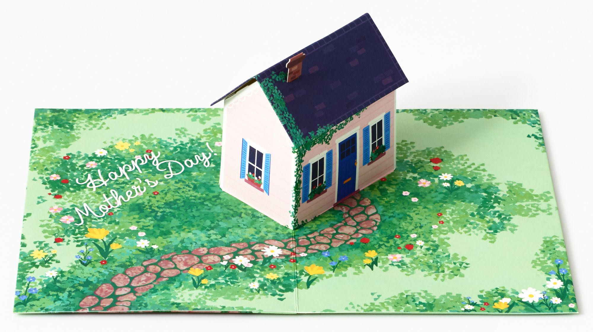 Alternative view of Home Is Where Mom Is Mother's Day Card