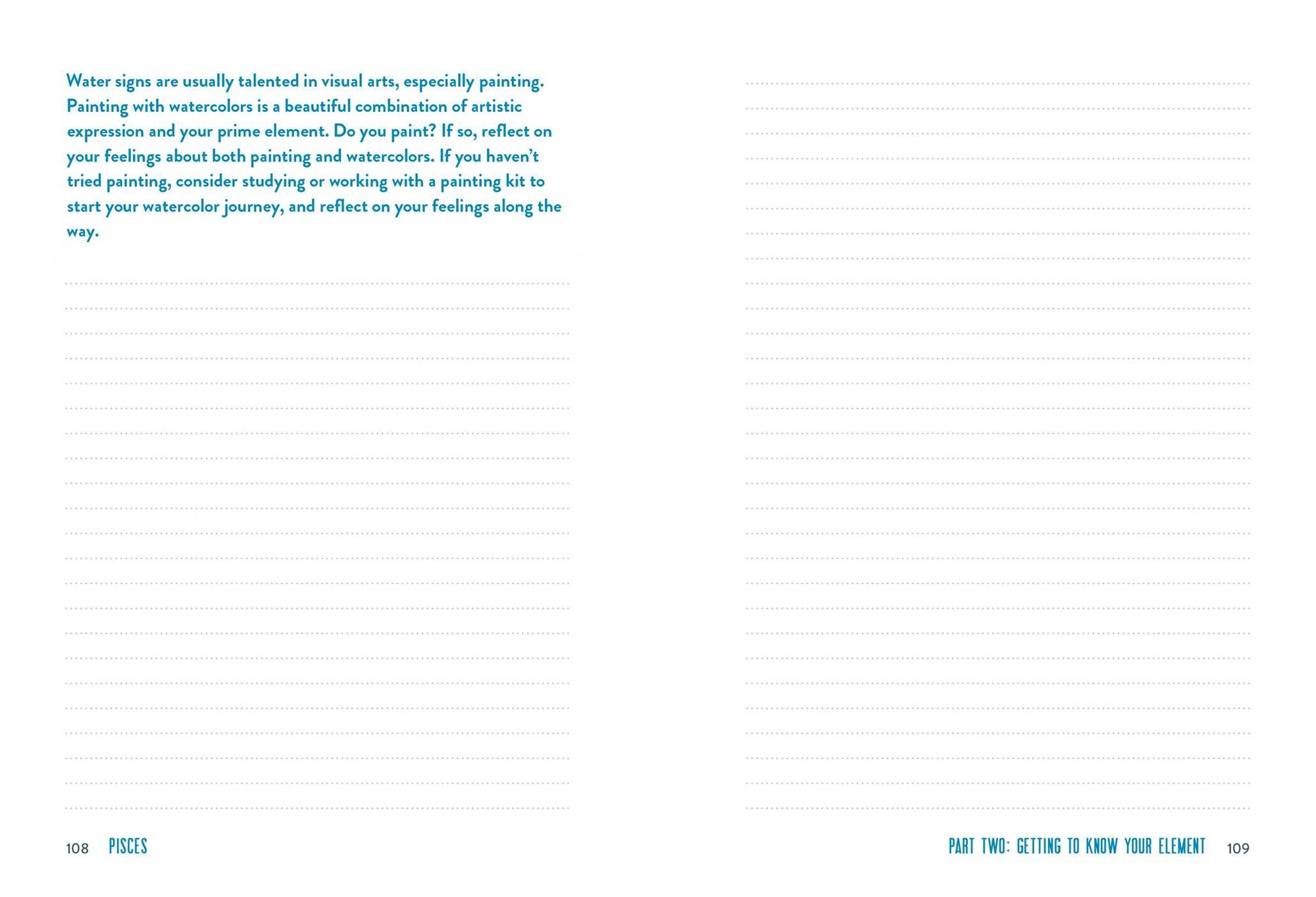 Alternative view of Pisces A Guided Journal