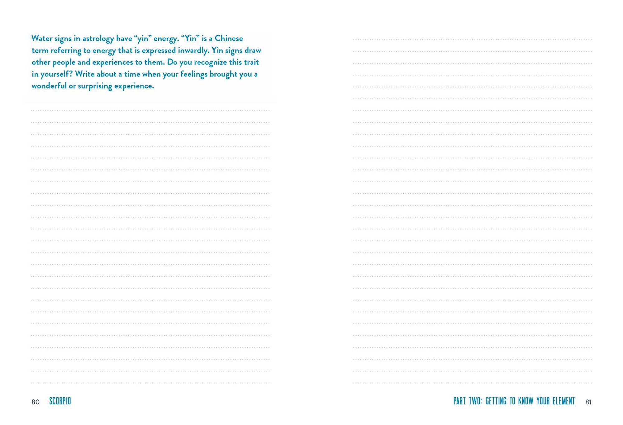 Alternative view of Scorpio A Guided Journal
