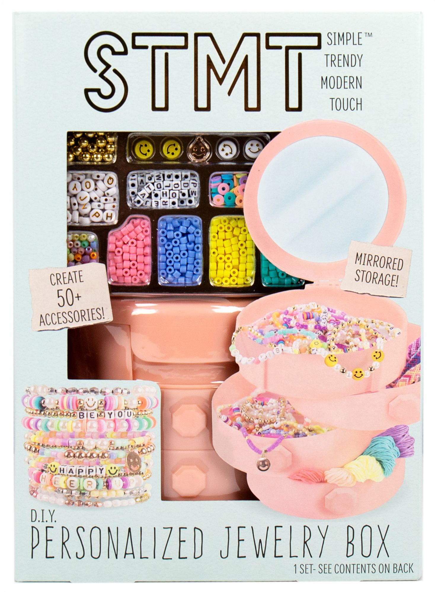 Alternative view of STMT Personalized Pink Jewelry Box