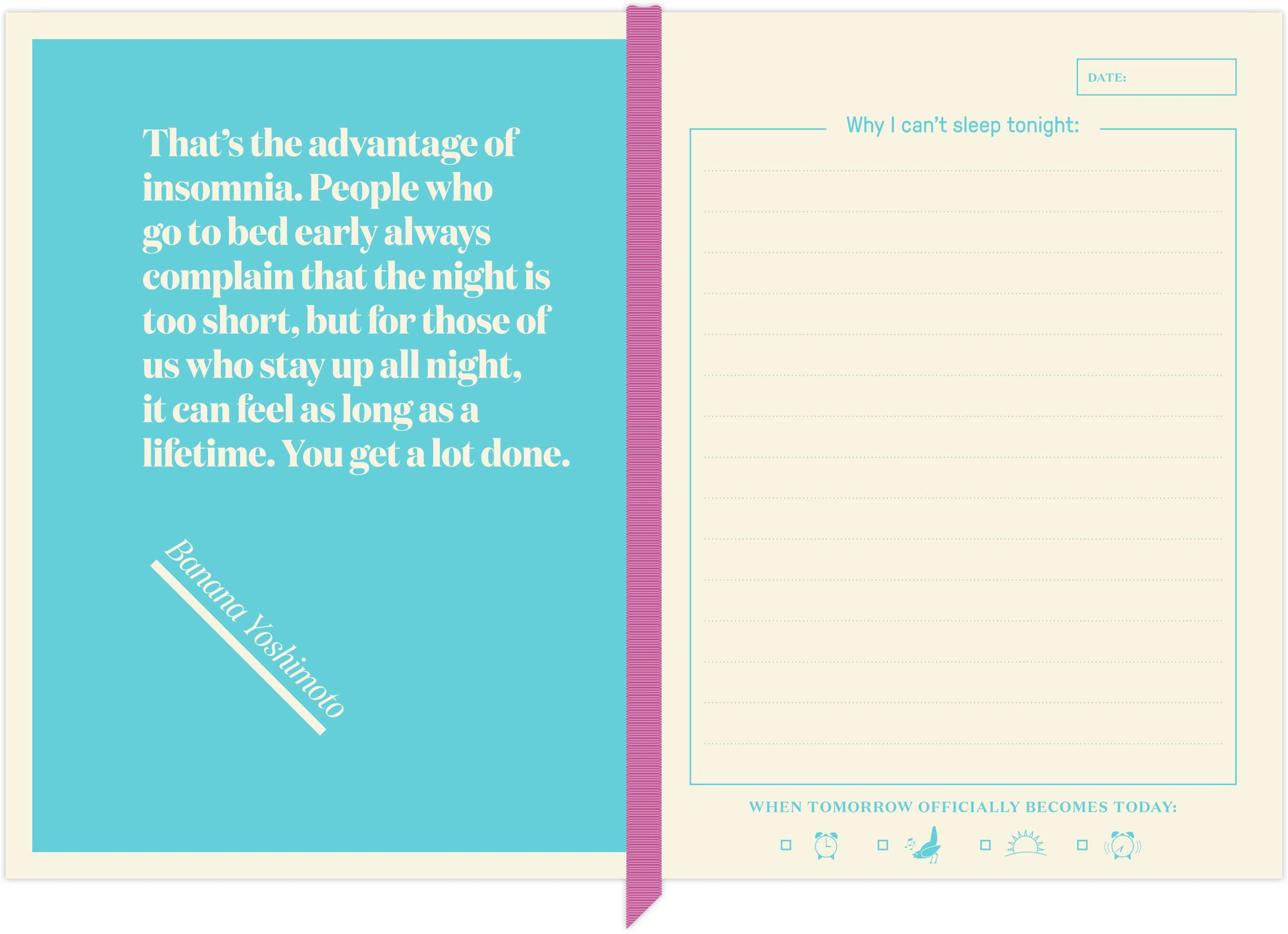 Alternative view of Gah I Can't Sleep Inner-Truth Journal (Ombre Edition)