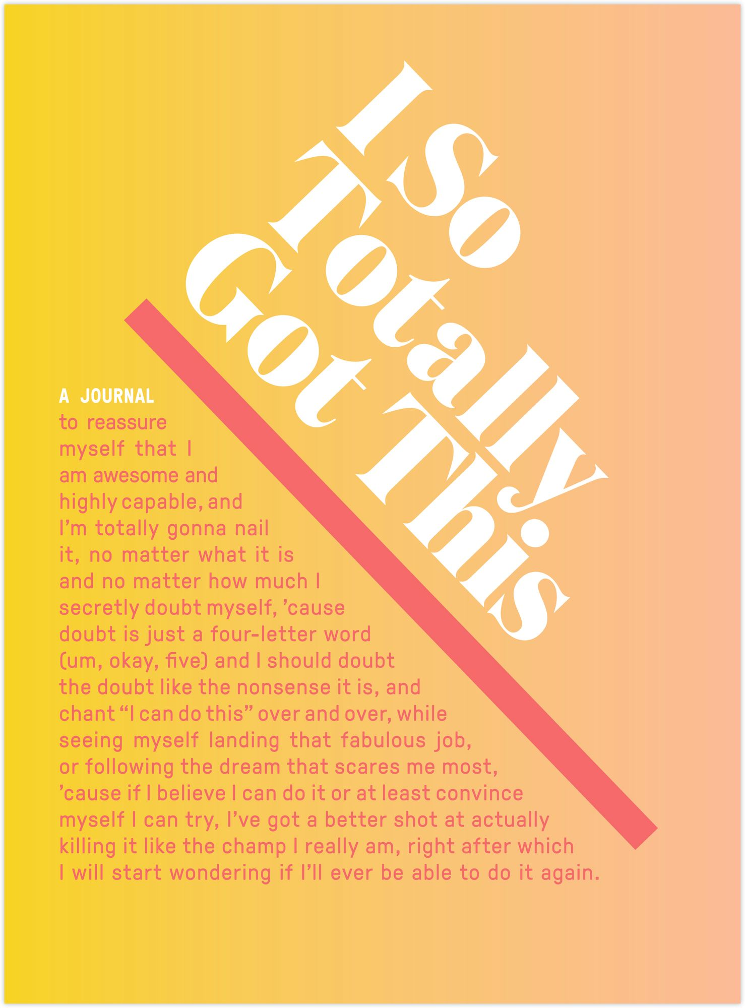 I So Totally Got This Inner-Truth Journal (Ombre Edition) - Image 4