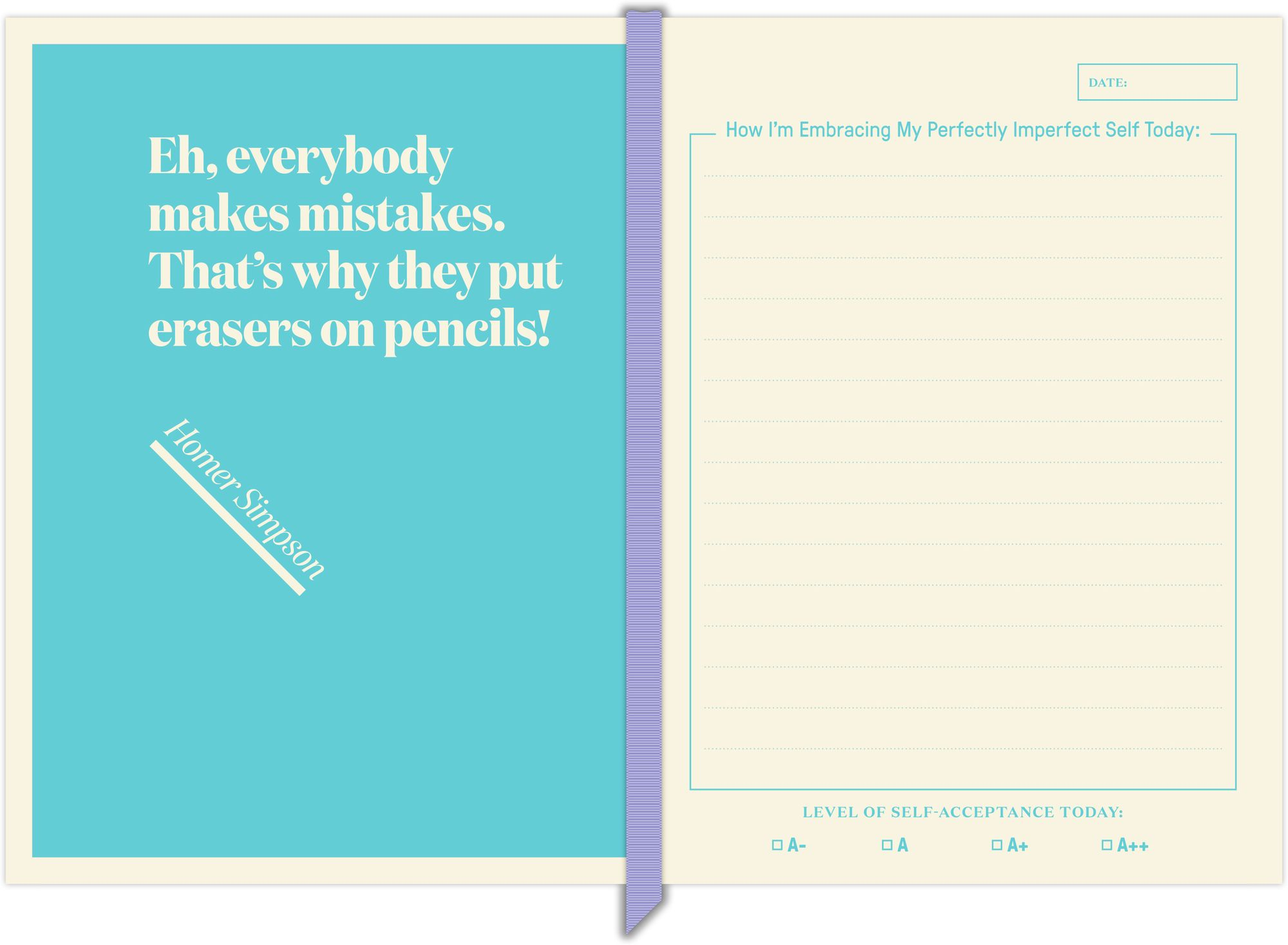 I'm Perfectly Imperfect Inner-Truth Journal (Ombre Edition) - Image 5