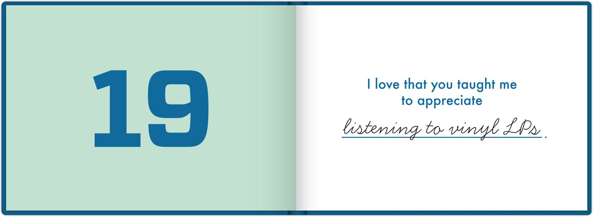 Alternative view of What I Love About Dad Journal