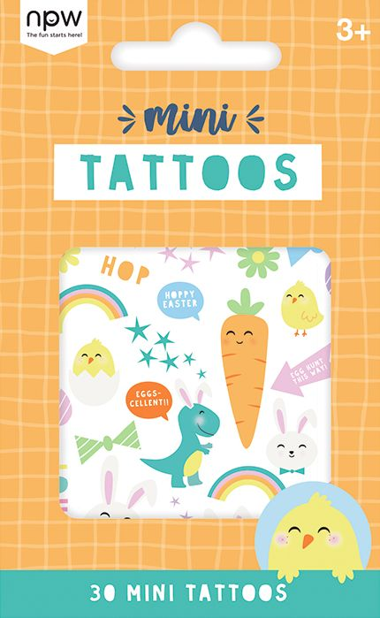Mini Easter Temporary Tattoos - Image 2