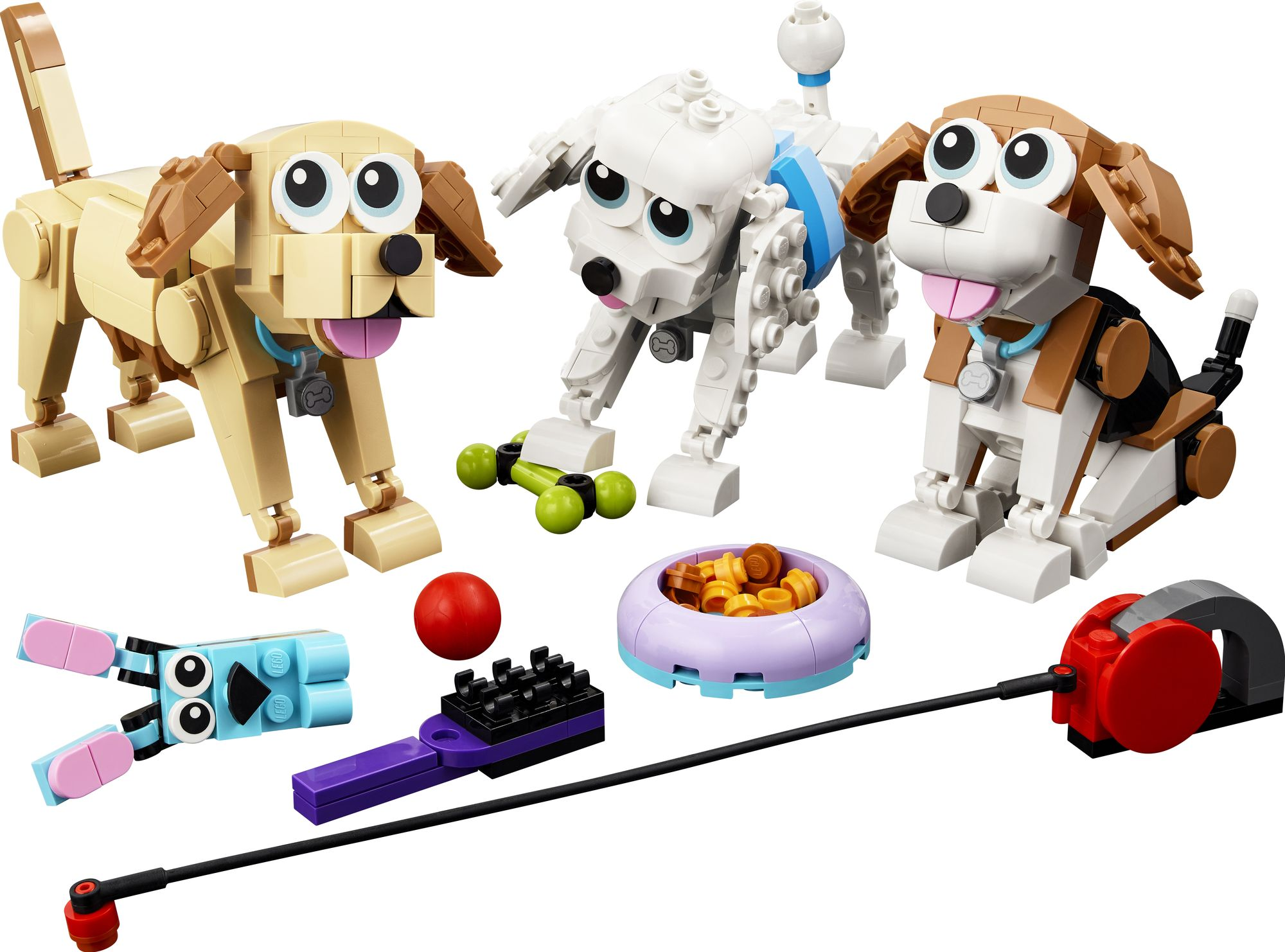 Alternative view of LEGO Creator Adorable dogs 31137