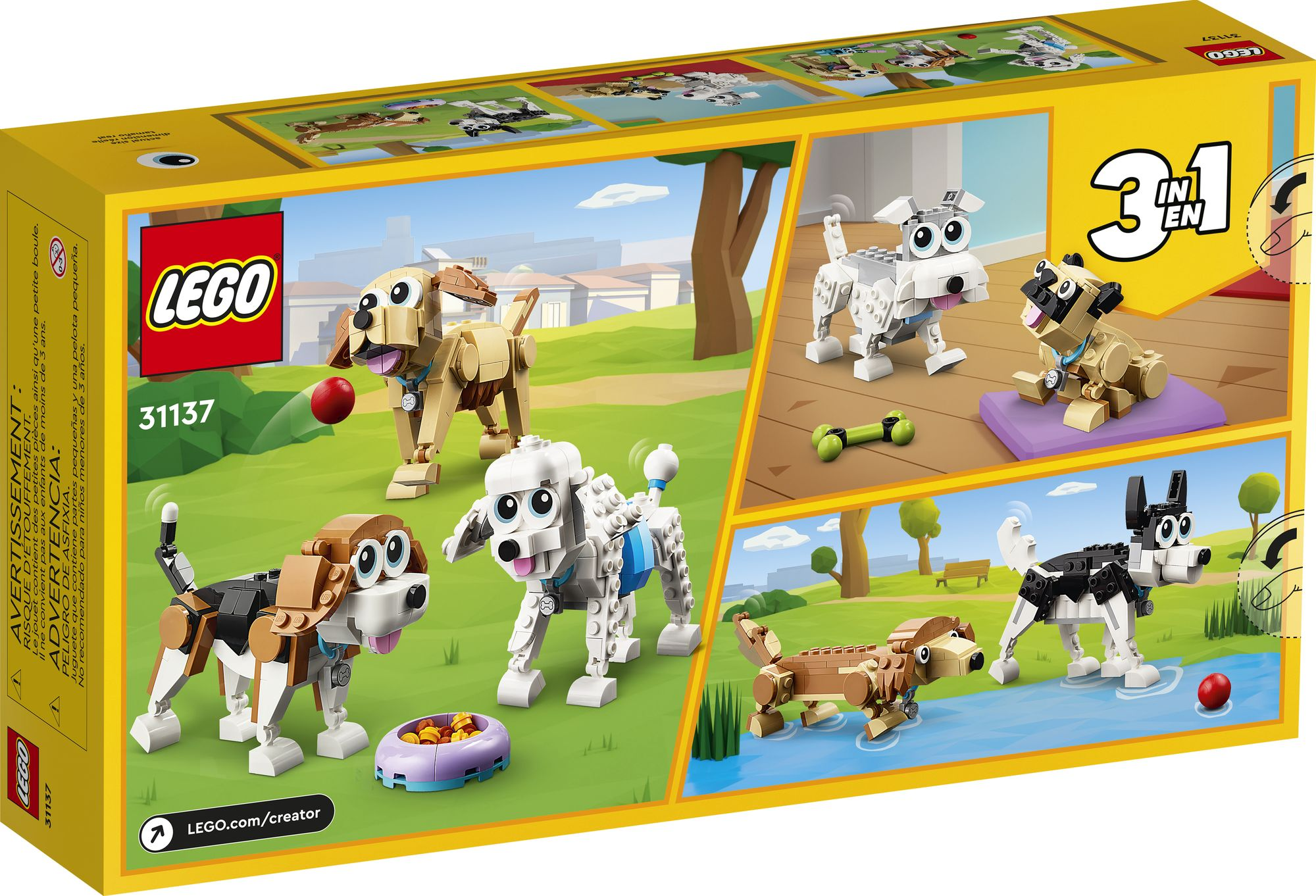 LEGO Creator Adorable dogs 31137 - Image 7