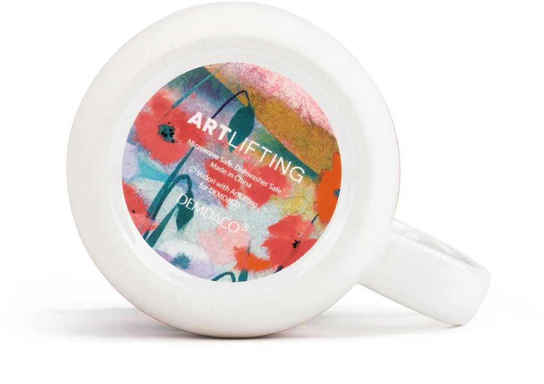 Poppy Floral Art Mug - Image 7