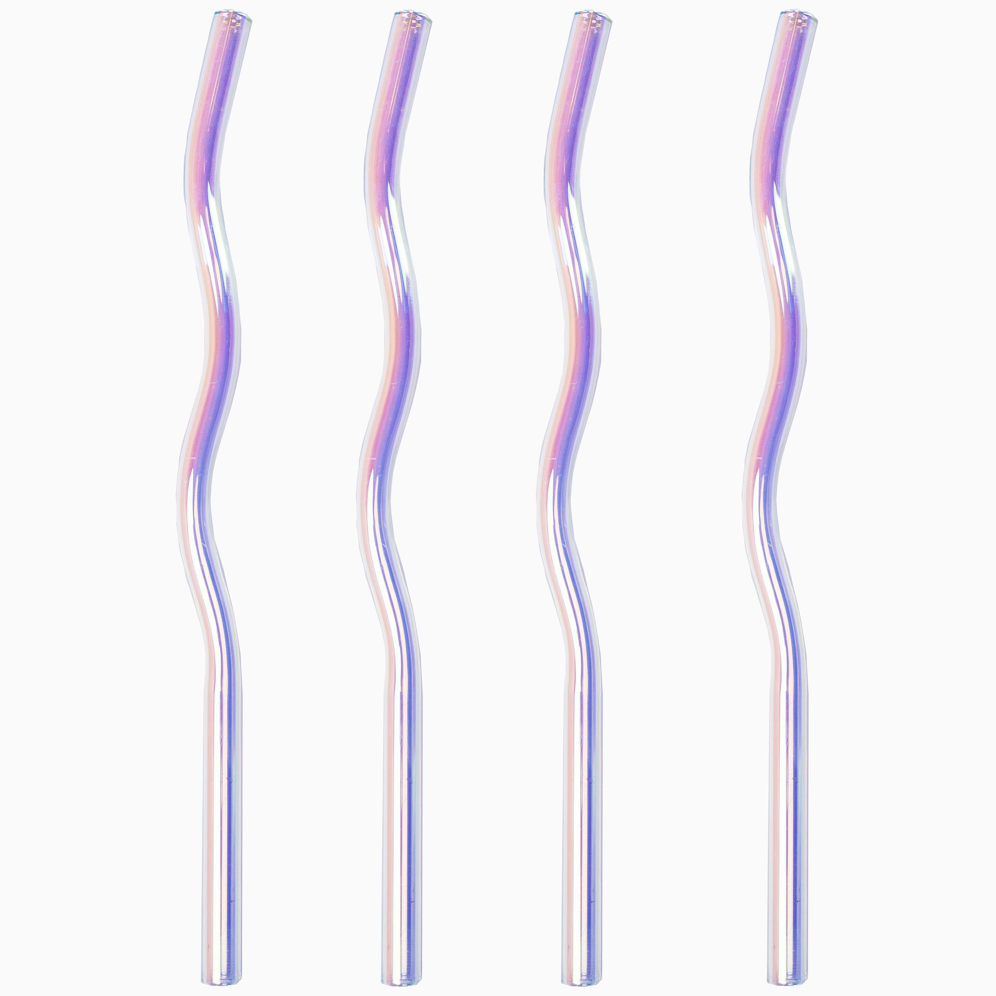 Wavy Glass Straws - Image 4