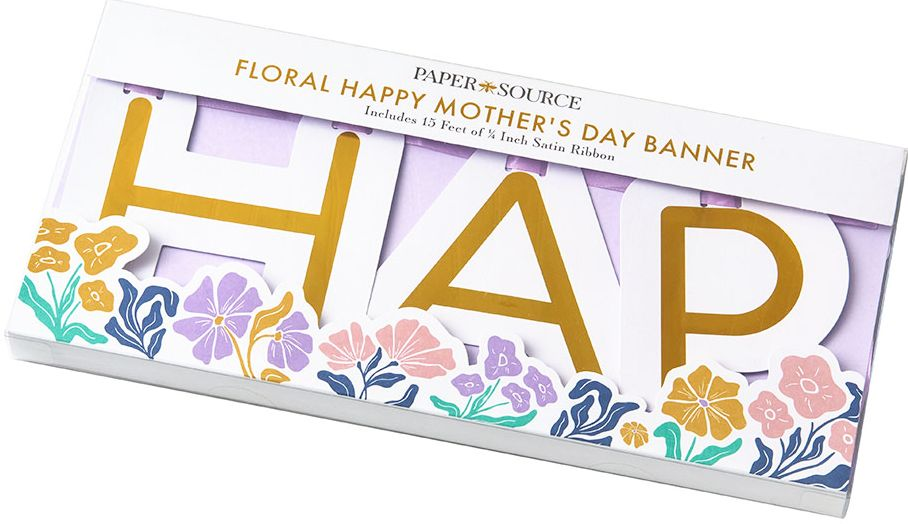 Alternative view of Floral Happy Mother's Day Banner
