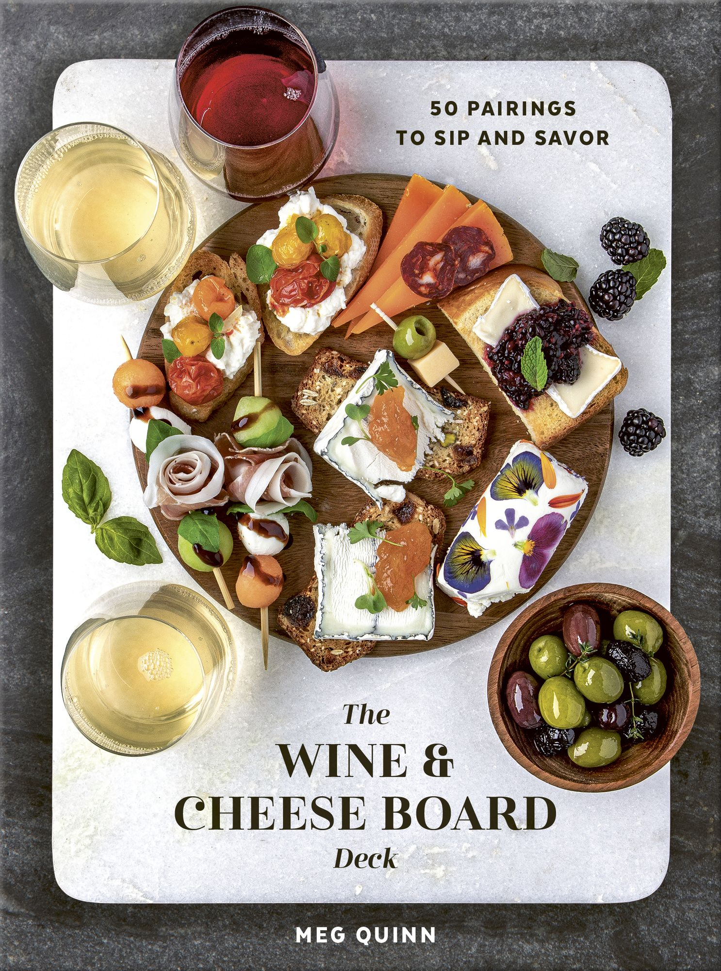 Alternative view of The Wine and Cheese Board Deck: 50 Pairings to Sip and Savor: Cards