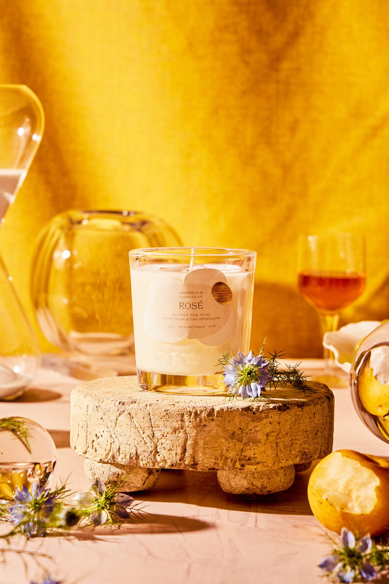 Rewined Rose Candle - Image 3