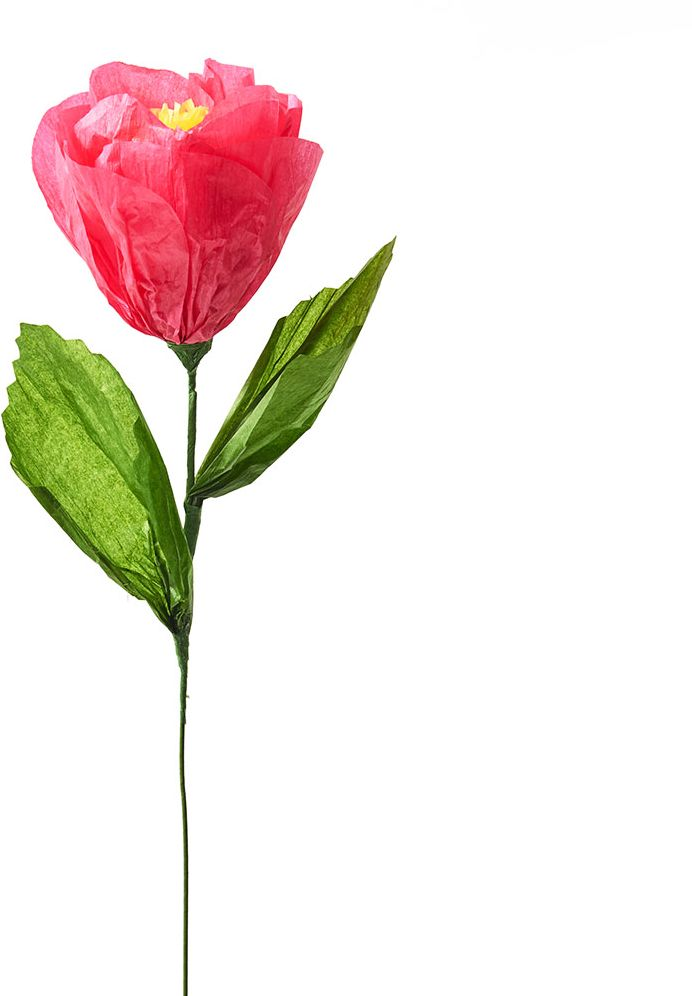 Alternative view of Fuchsia Peony Paper Flower